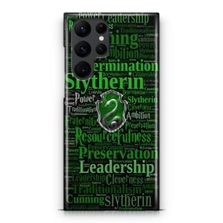 Slytherin Quote Logo Samsung Galaxy S25 / S25 Plus / S25 Ultra 3D Case