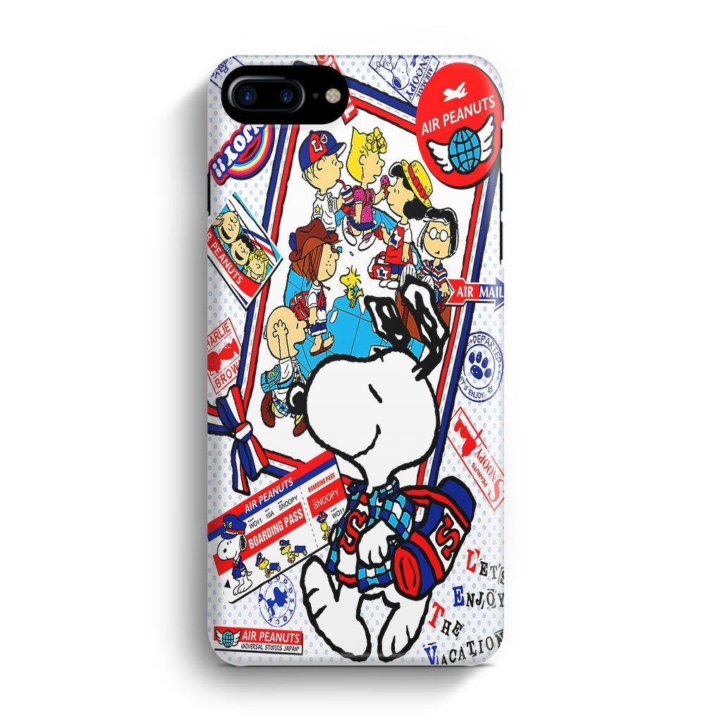 Snoopy Air Peanuts iPhone 7 Plus / 8 Plus 3D Case