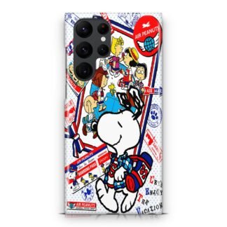 Snoopy Air Peanuts Samsung Galaxy S25 / S25 Plus / S25 Ultra 3D Case