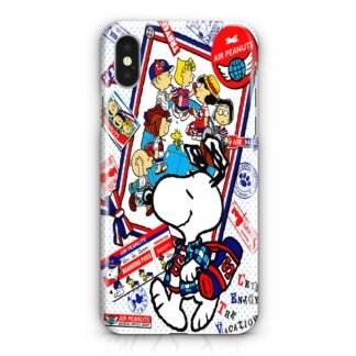 Snoopy Air Peanuts iPhone X / XR / XS / XS Max 3D Case