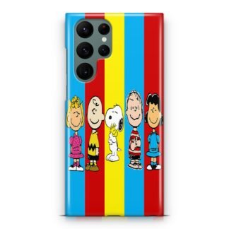 Snoopy And Friends Colorful Samsung Galaxy S23 / S23 Plus / S23 Ultra / S23 FE 3D Case