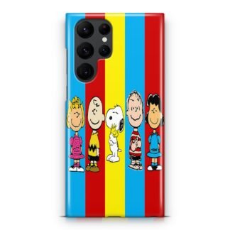 Snoopy And Friends Colorful Samsung Galaxy S25 / S25 Plus / S25 Ultra 3D Case