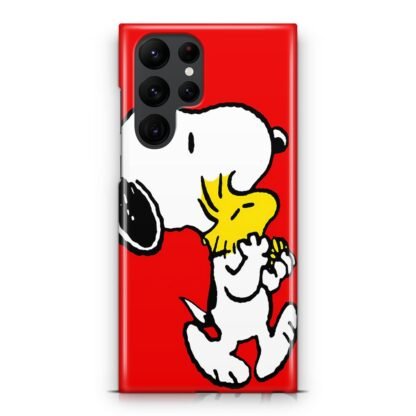 Snoopy And Woodstock Red Samsung Galaxy S25 / S25 Plus / S25 Ultra 3D Case
