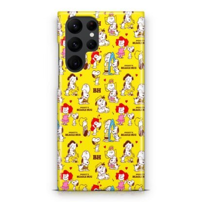 Snoopy Beagle Hug Samsung Galaxy S25 / S25 Plus / S25 Ultra 3D Case