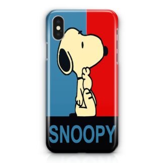 Snoopy Blue Red iPhone X / XR / XS / XS Max 3D Case