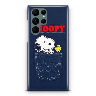 Snoopy Jeans Pocket Samsung Galaxy S23 / S23 Plus / S23 Ultra / S23 FE 3D Case