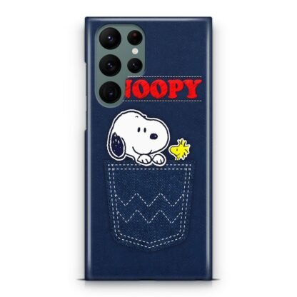 Snoopy Jeans Pocket Samsung Galaxy S23 / S23 Plus / S23 Ultra / S23 FE 3D Case