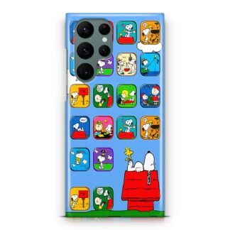 Snoopy Nice Dream Activity Samsung Galaxy S23 / S23 Plus / S23 Ultra / S23 FE 3D Case