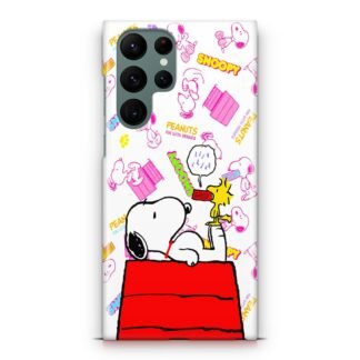 Snoopy Peanuts Fun With Friends Samsung Galaxy S23 / S23 Plus / S23 Ultra / S23 FE 3D Case