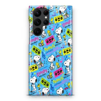 Snoopy Peanuts Music Samsung Galaxy S25 / S25 Plus / S25 Ultra 3D Case