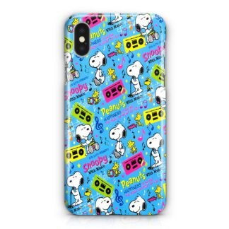 Snoopy Peanuts Music iPhone X / XR / XS / XS Max 3D Case