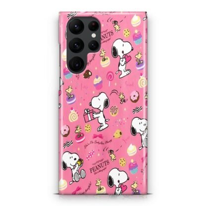 Snoopy Peanuts Pink Samsung Galaxy S25 / S25 Plus / S25 Ultra 3D Case