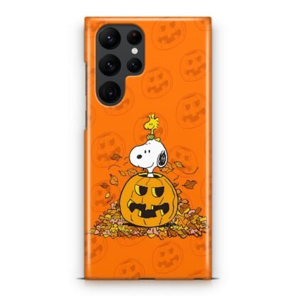 Snoopy Pumpkin Helloween Samsung Galaxy S25 / S25 Plus / S25 Ultra 3D Case