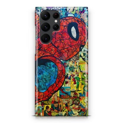 Spider Man Comic Samsung Galaxy S25 / S25 Plus / S25 Ultra 3D Case