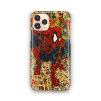 Spider Man Spider Web Comic iPhone 13 / 13 Pro / 13 Pro Max / 13 Mini 3D Case
