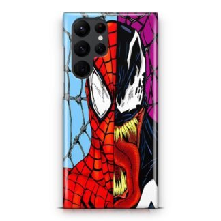 Spider Man Venom Half Samsung Galaxy S25 / S25 Plus / S25 Ultra 3D Case