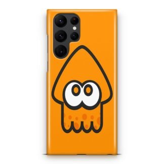 Splatoon Squid Orange Samsung Galaxy S25 / S25 Plus / S25 Ultra 3D Case