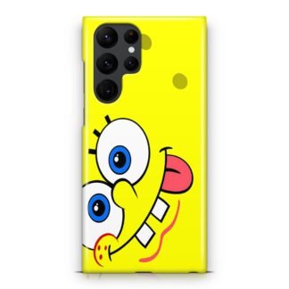 Spongebob Smile Face Cover Samsung Galaxy S25 / S25 Plus / S25 Ultra 3D Case