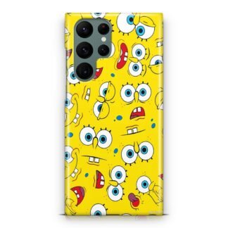 Spongebob Squarepants Face Samsung Galaxy S23 / S23 Plus / S23 Ultra / S23 FE 3D Case