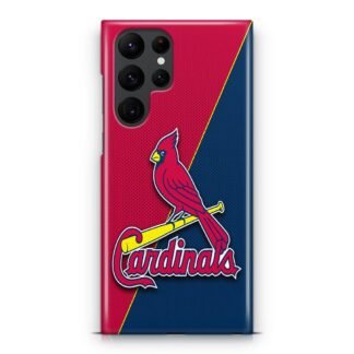 St Louis Cardinals Carbon Logo Samsung Galaxy S25 / S25 Plus / S25 Ultra 3D Case