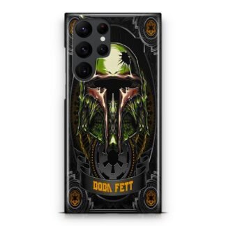 Star Wars Boba Fett Skull Samsung Galaxy S25 / S25 Plus / S25 Ultra 3D Case