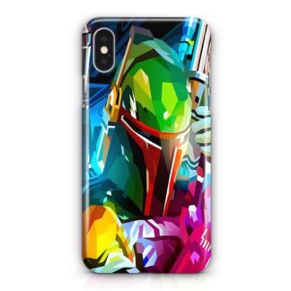Star Wars Boba Fett Vector iPhone X / XR / XS / XS Max 3D Case
