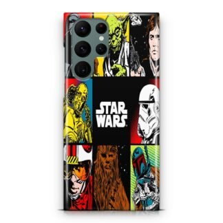 Star Wars Character Cover Samsung Galaxy S23 / S23 Plus / S23 Ultra / S23 FE 3D Case