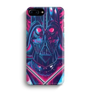 Star Wars Darth Vader Blue Pink Vector iPhone 7 Plus / 8 Plus 3D Case