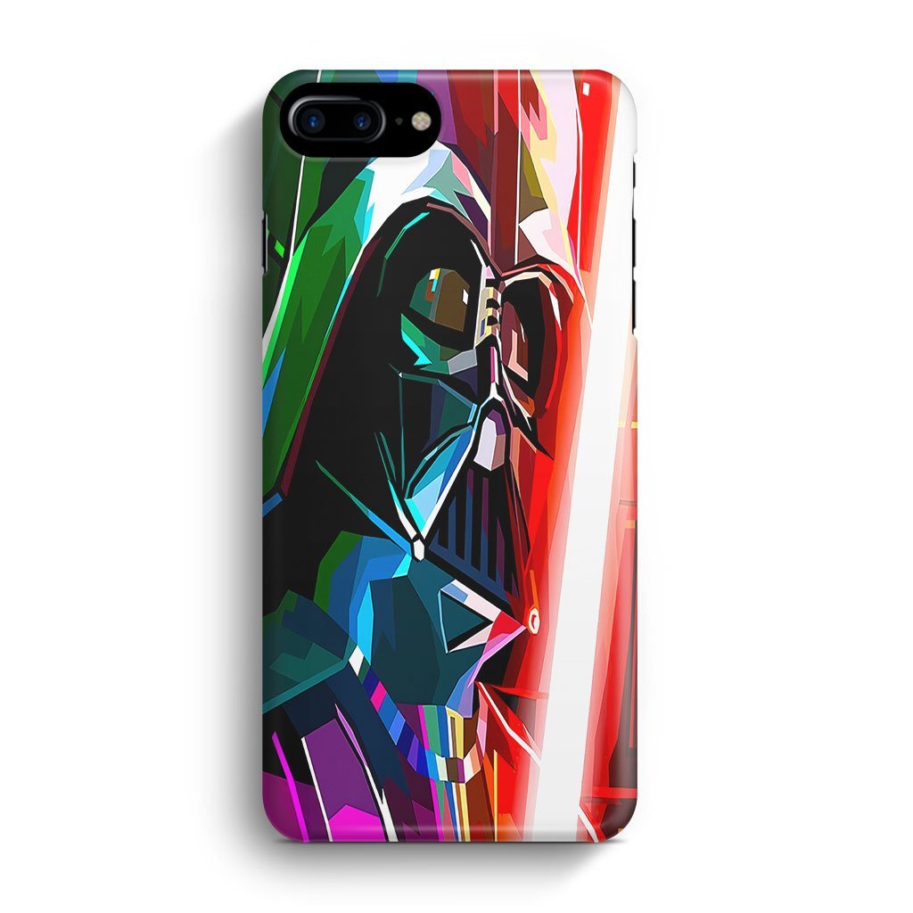 Star Wars Darth Vader Lightsaber Vector iPhone 7 Plus / 8 Plus 3D Case
