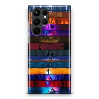 Star Wars Fight Collage Samsung Galaxy S25 / S25 Plus / S25 Ultra 3D Case