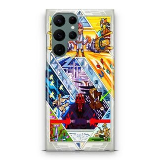 Star Wars I The Phantom Menace Darth Maul Samsung Galaxy S23 / S23 Plus / S23 Ultra / S23 FE 3D Case