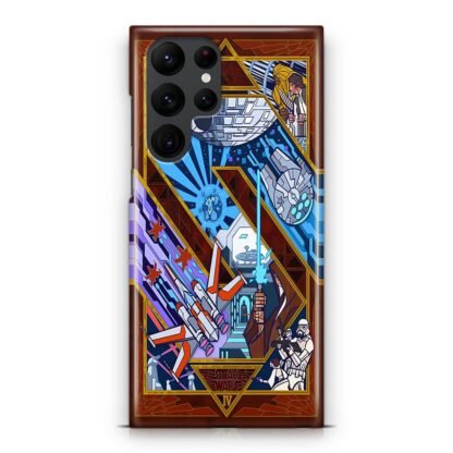 Star Wars IV A New Hope Starship Samsung Galaxy S25 / S25 Plus / S25 Ultra 3D Case