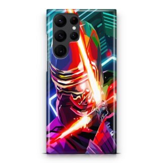 Star Wars Kylo Ren Lightsaber Vector Samsung Galaxy S25 / S25 Plus / S25 Ultra 3D Case