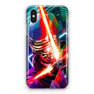 Star Wars Kylo Ren Lightsaber Vector iPhone X / XR / XS / XS Max 3D Case