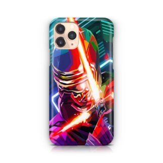 Star Wars Kylo Ren Lightsaber Vector iPhone 13 / 13 Pro / 13 Pro Max / 13 Mini 3D Case