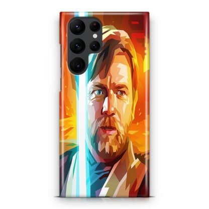 Star Wars Obi Wan Kenobi Vector Samsung Galaxy S25 / S25 Plus / S25 Ultra 3D Case