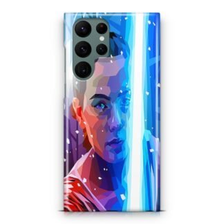 Star Wars Rey Vector Samsung Galaxy S23 / S23 Plus / S23 Ultra / S23 FE 3D Case