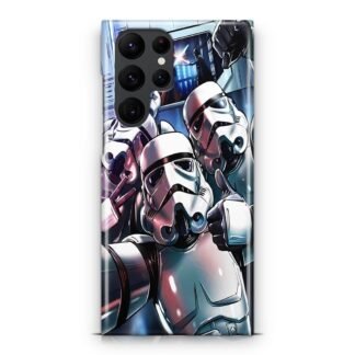 Star Wars Stormtrooper Selfie Samsung Galaxy S25 / S25 Plus / S25 Ultra 3D Case