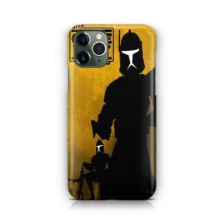 Star Wars The Clone Wars Brown Cover iPhone 11 / 11 Pro / 11 Pro Max 3D Case