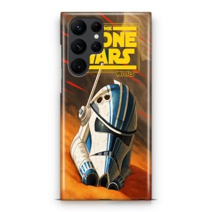 Star Wars The Clone Wars Helmet Samsung Galaxy S25 / S25 Plus / S25 Ultra 3D Case