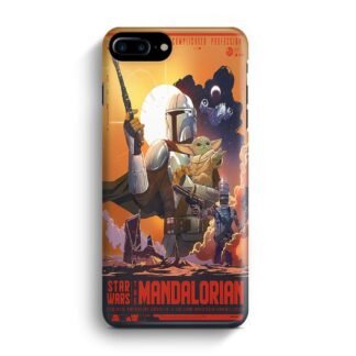 Star Wars The Mandalorian Bountyhunter iPhone 7 Plus / 8 Plus 3D Case