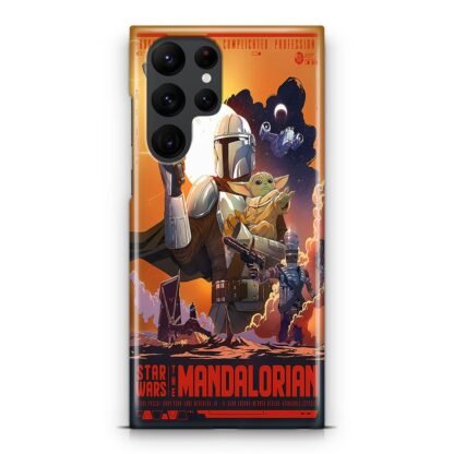 Star Wars The Mandalorian Bountyhunter Samsung Galaxy S25 / S25 Plus / S25 Ultra 3D Case
