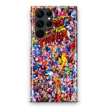 Street Fighter Characters Collage Samsung Galaxy S25 / S25 Plus / S25 Ultra 3D Case