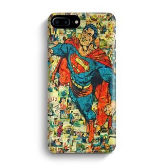 Superman Flying Comic iPhone 7 Plus / 8 Plus 3D Case