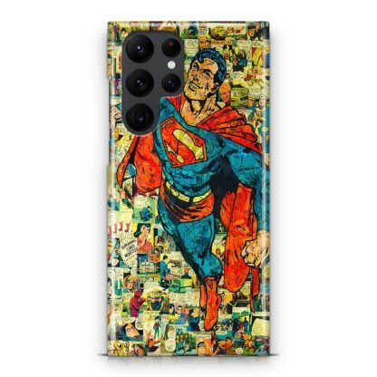 Superman Flying Comic Samsung Galaxy S25 / S25 Plus / S25 Ultra 3D Case