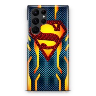 Superman Lava Logo Samsung Galaxy S25 / S25 Plus / S25 Ultra 3D Case