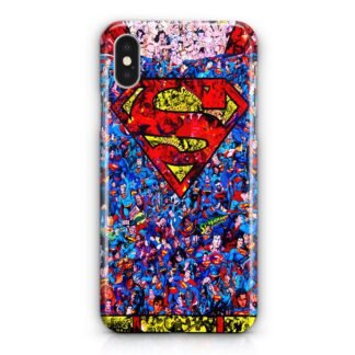 Superman Suit Comic iPhone X / XR / XS / XS Max 3D Case