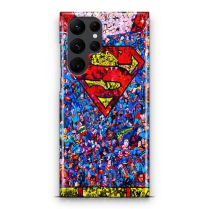 Superman Suit Comic Samsung Galaxy S25 / S25 Plus / S25 Ultra 3D Case