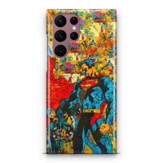 Superman Vs Batman Comic Samsung Galaxy S22 / S22 Plus / S22 Ultra 3D Case