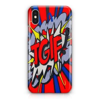 TGIF Pop Art iPhone X / XR / XS / XS Max 3D Case
